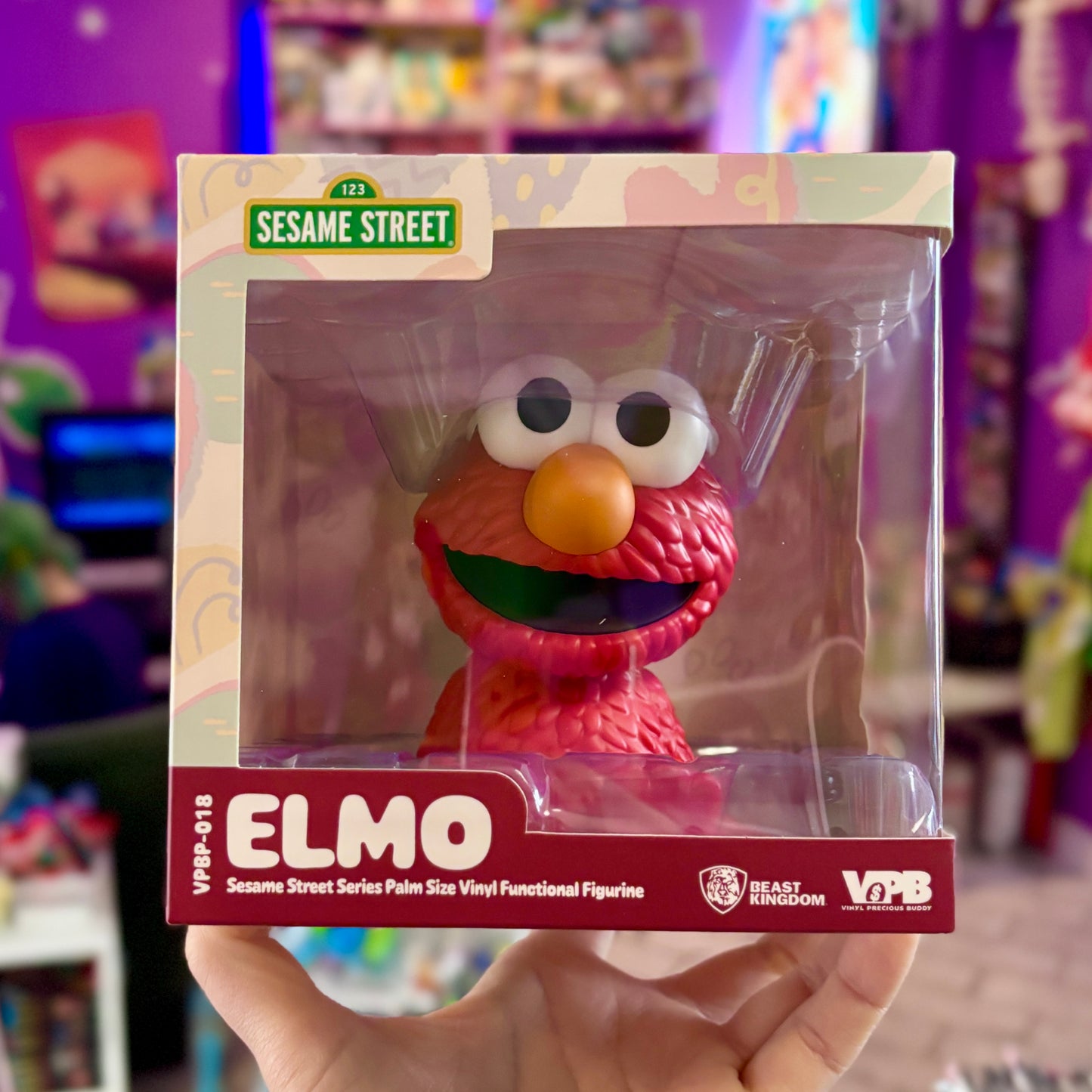 Sesame Street: Elmo Palm Size Vinyl Figurine Coinbank 12 cm (Beast Kingdom)