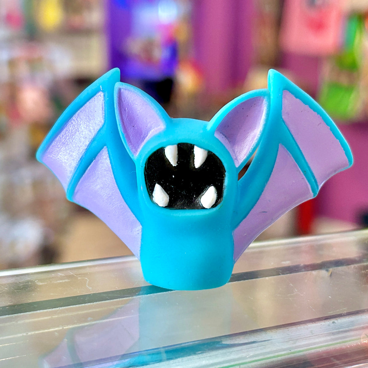 Pokemon: Zubat Finger Puppet Figure (Bandai, 1998)