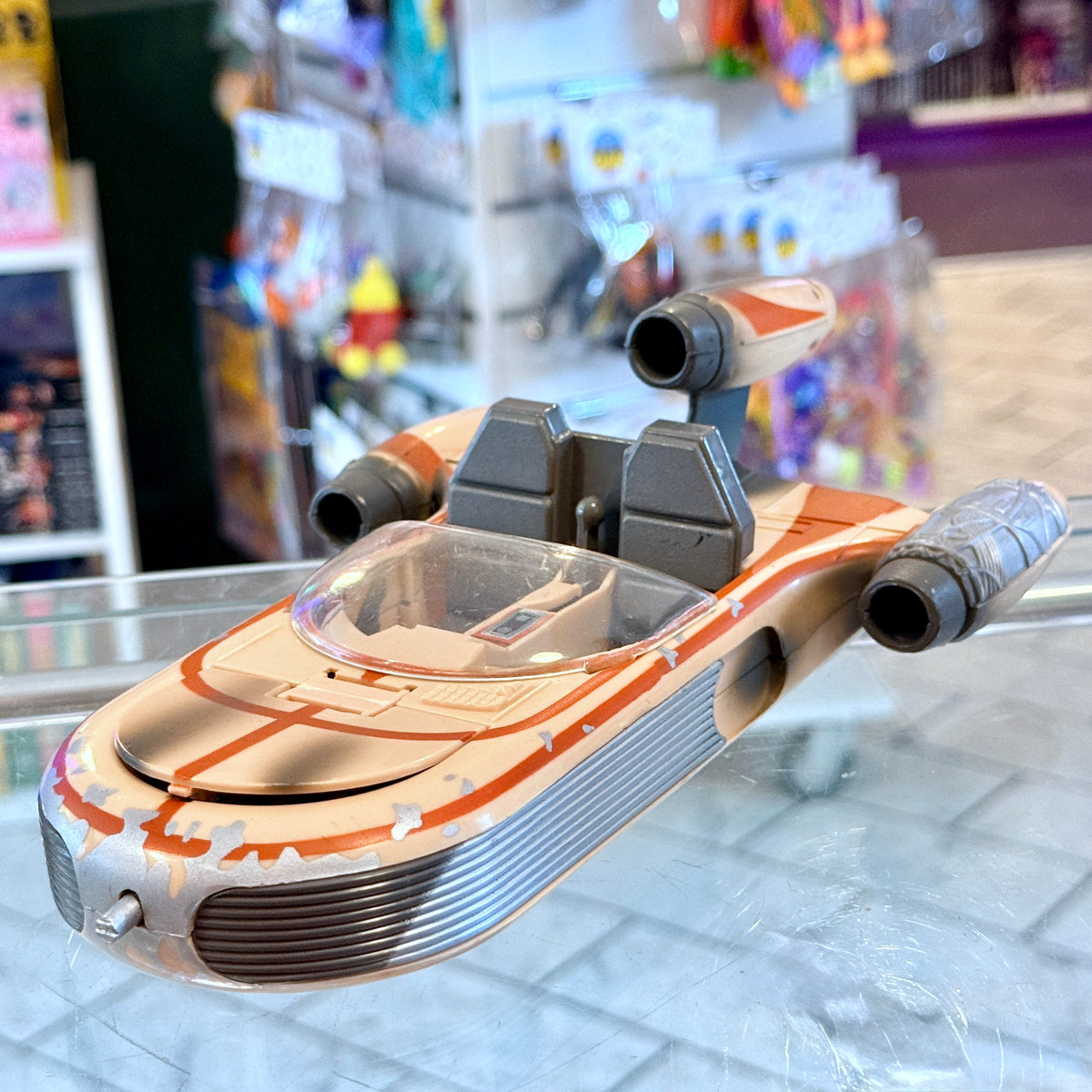 Star Wars: The Power of The Force - Landspeeder Action Figure Vehicle (Kenner, 1995)