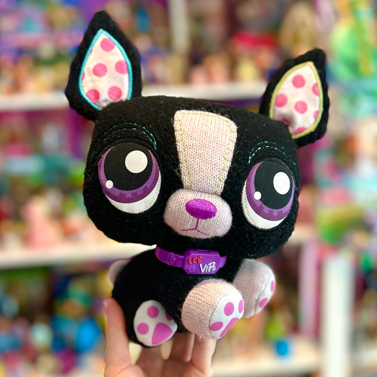 Littlest Pet Shop: VIPs Surprise - Boston Terrier Plush (Hasbro, 2009)