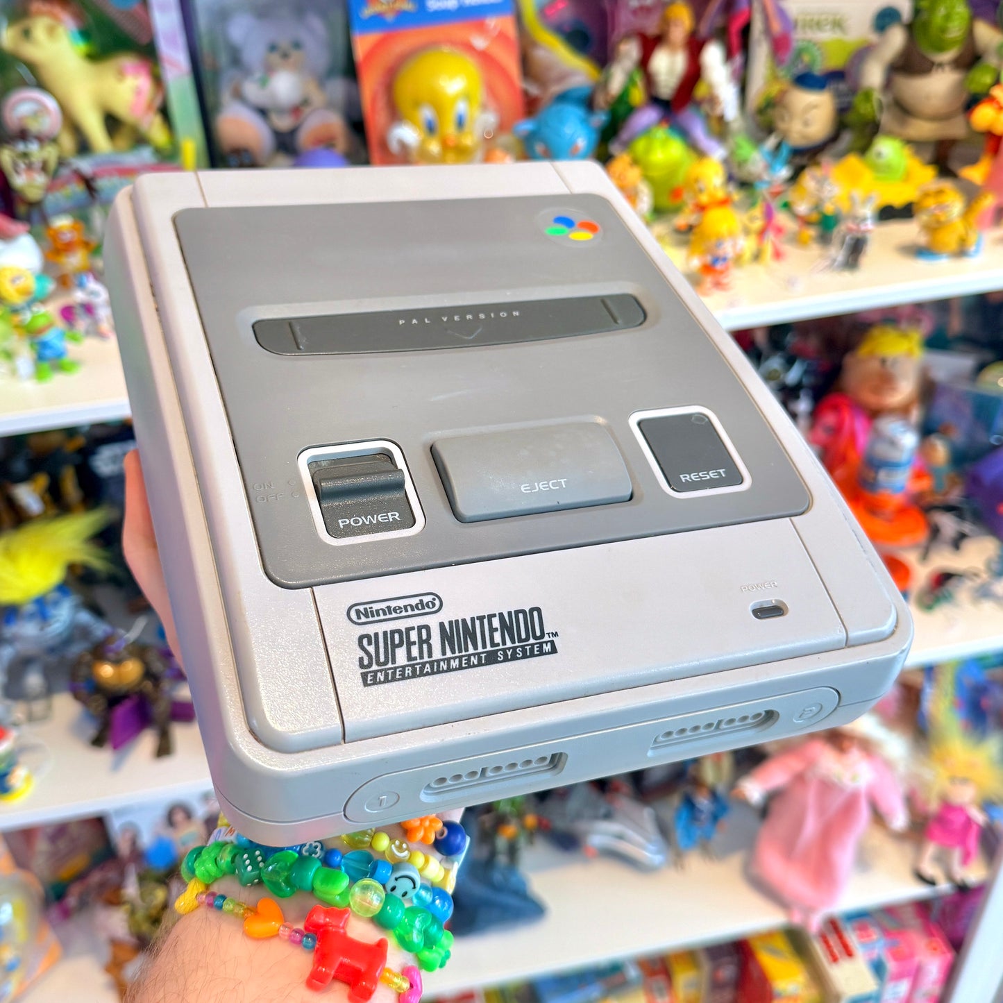 Super Nintendo + Controller