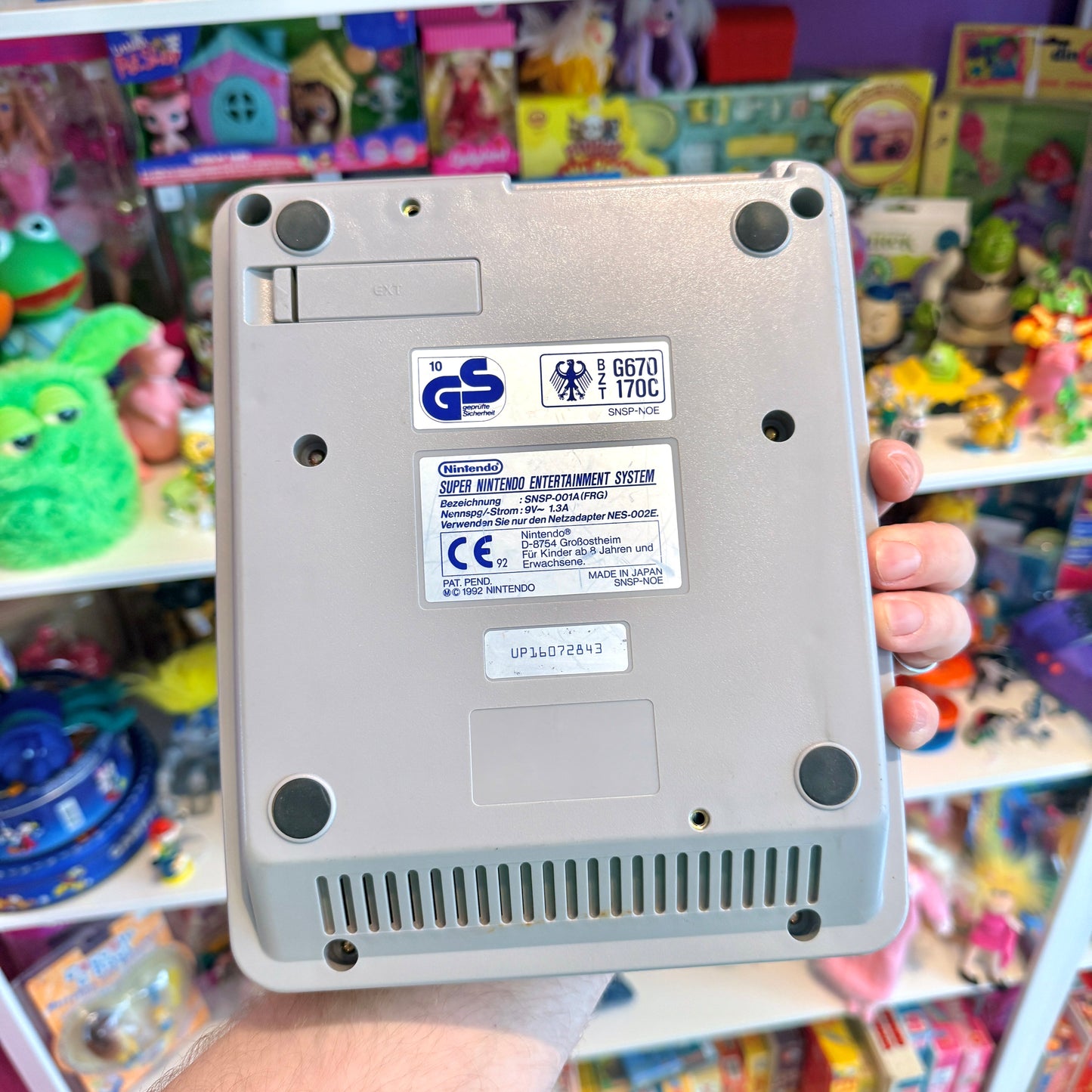 Super Nintendo + Controller