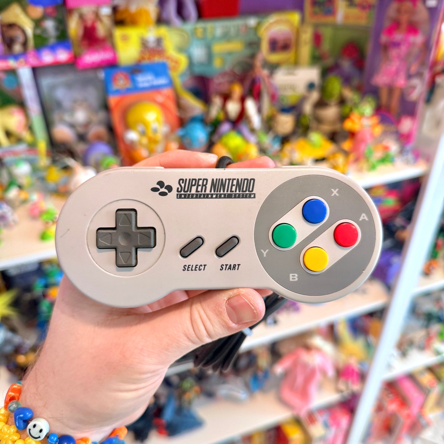 Super Nintendo + Controller
