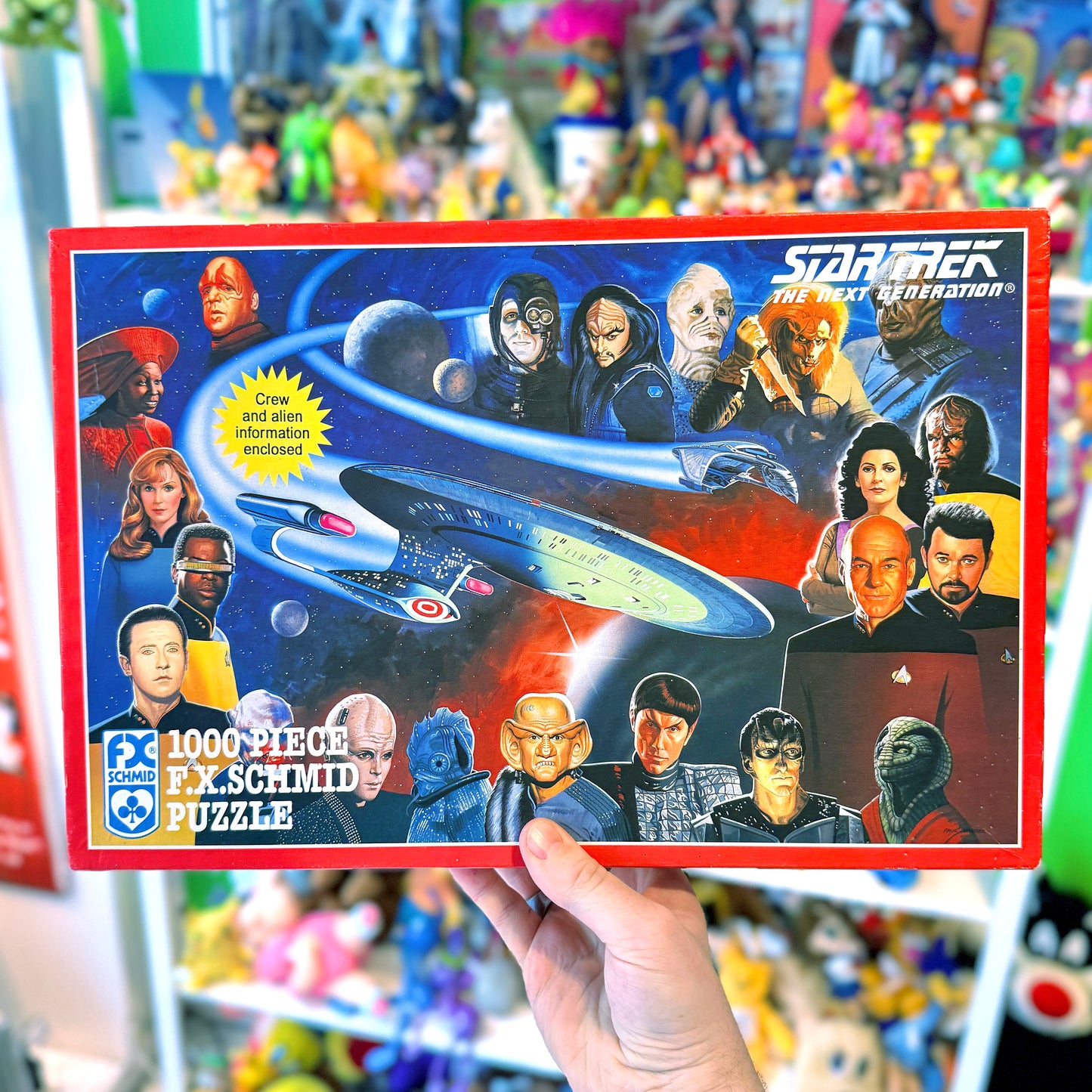 Star Trek: The Next Generation 1000 Piece Puzzle (90s)