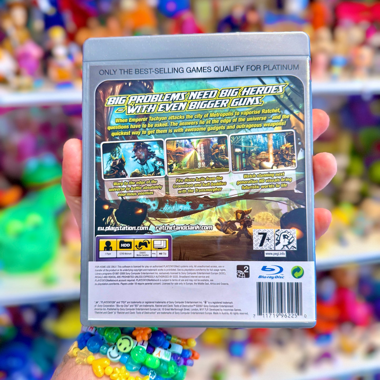 Ratchet And Clank: Tools of Destruction (Platinum, PS3)