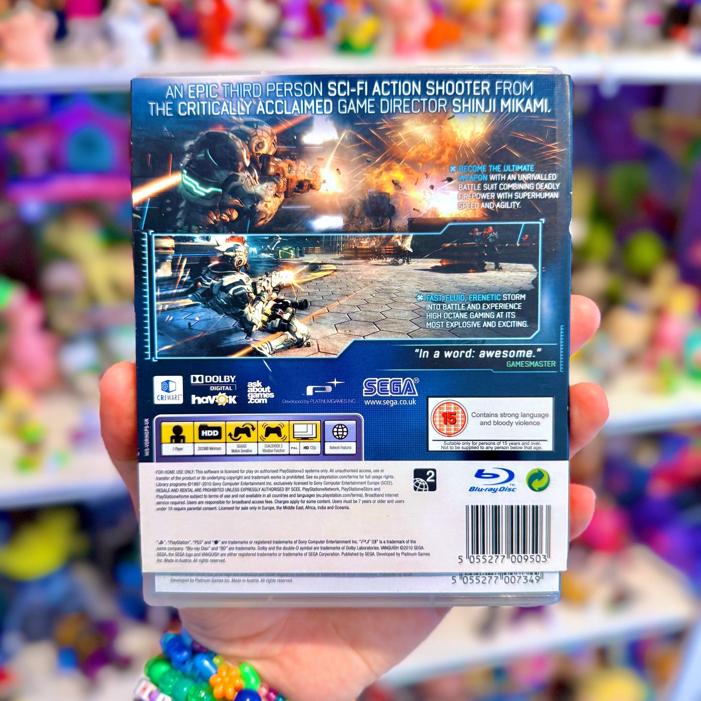 Vanquish - Limited Edition Lenticular Cover (PS3)