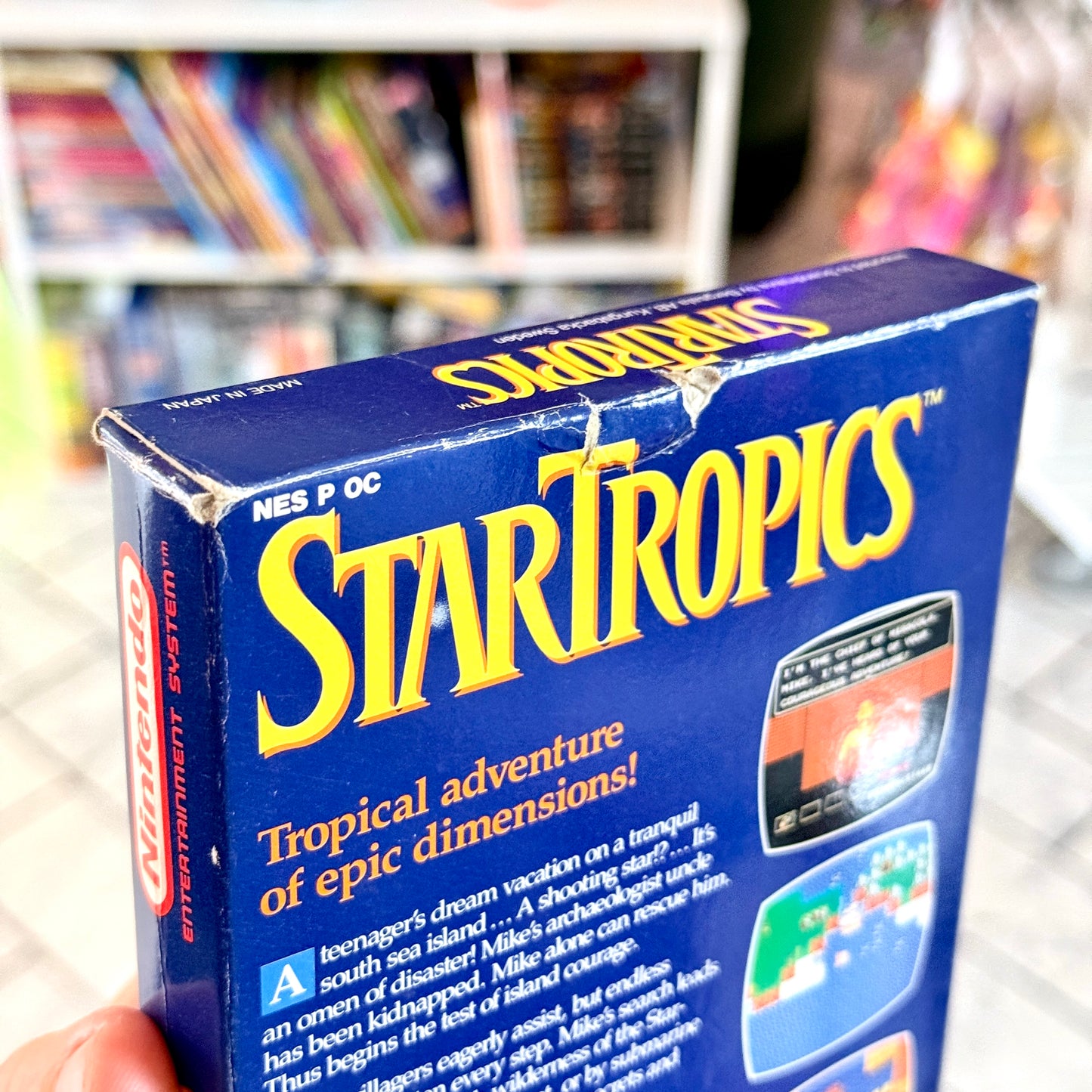 Star Tropics - With Super Rare, Unused Scandinavian Letter (CIB, NES)