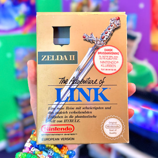 The Legend of Zelda II: The Adventure of Link (CIB, NES)