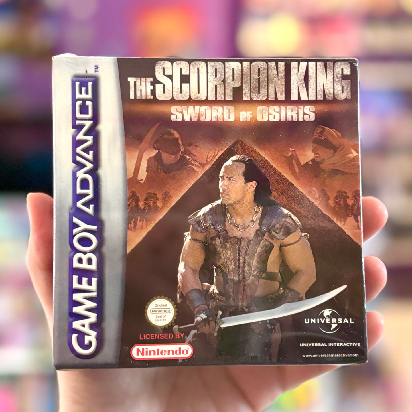 The Scorpion King: Sword of Osiris (Gameboy Advance)