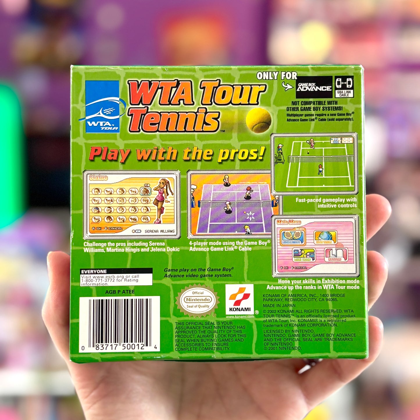 WTA Tour Tennis (Gameboy Advance)