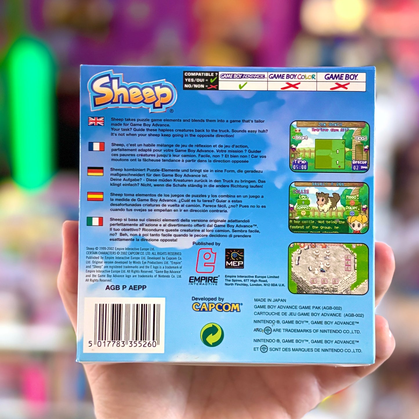 Sheep (CIB, Gameboy Advance)
