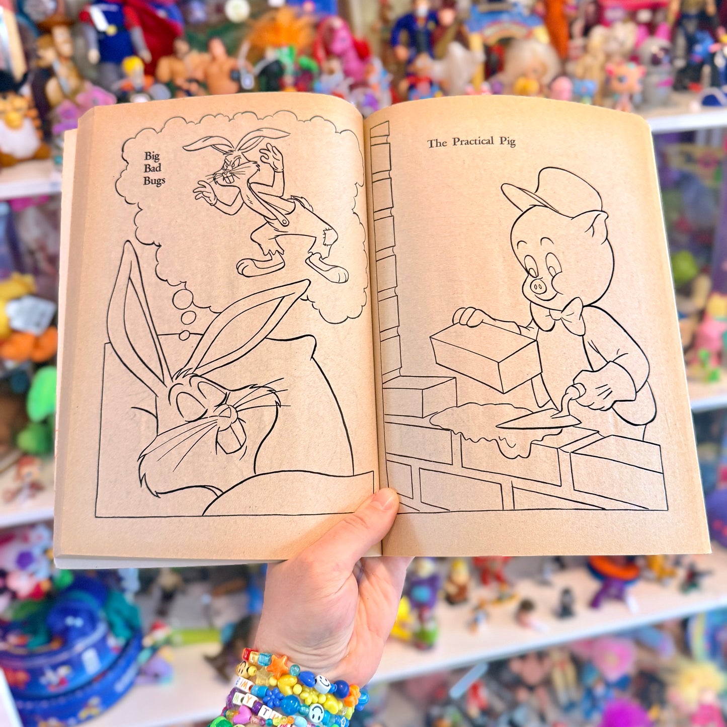 Looney Tunes: "Bugs Bunny's Busy Book" - Activity Book (Warner Bros., 1980)