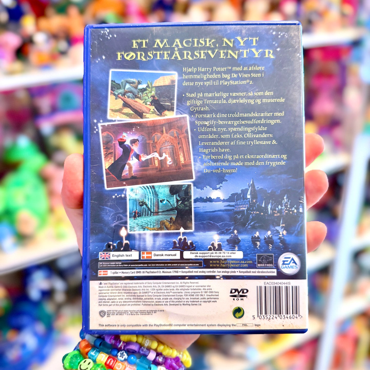 Harry Potter Og De Vises Sten ("The Philosopher's Stone", PS2)
