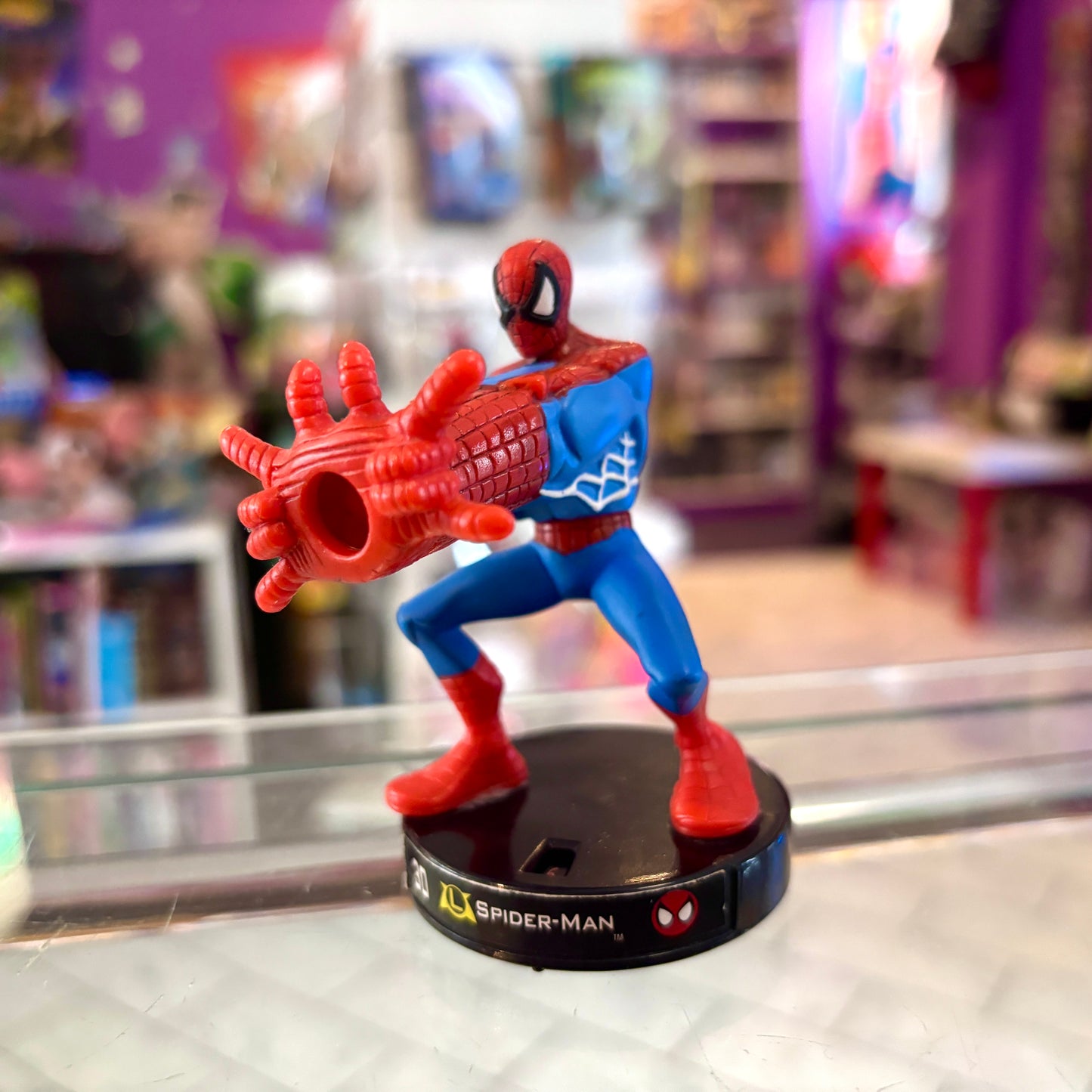 Marvel Attacktix - Spider-Man Figure (Hasbro, 2006)