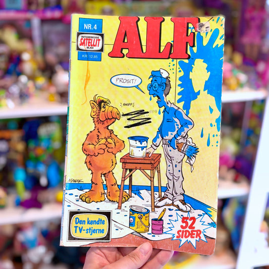 Alf: Satellit Blad - Nr. 4 (danish comic book, 80s)