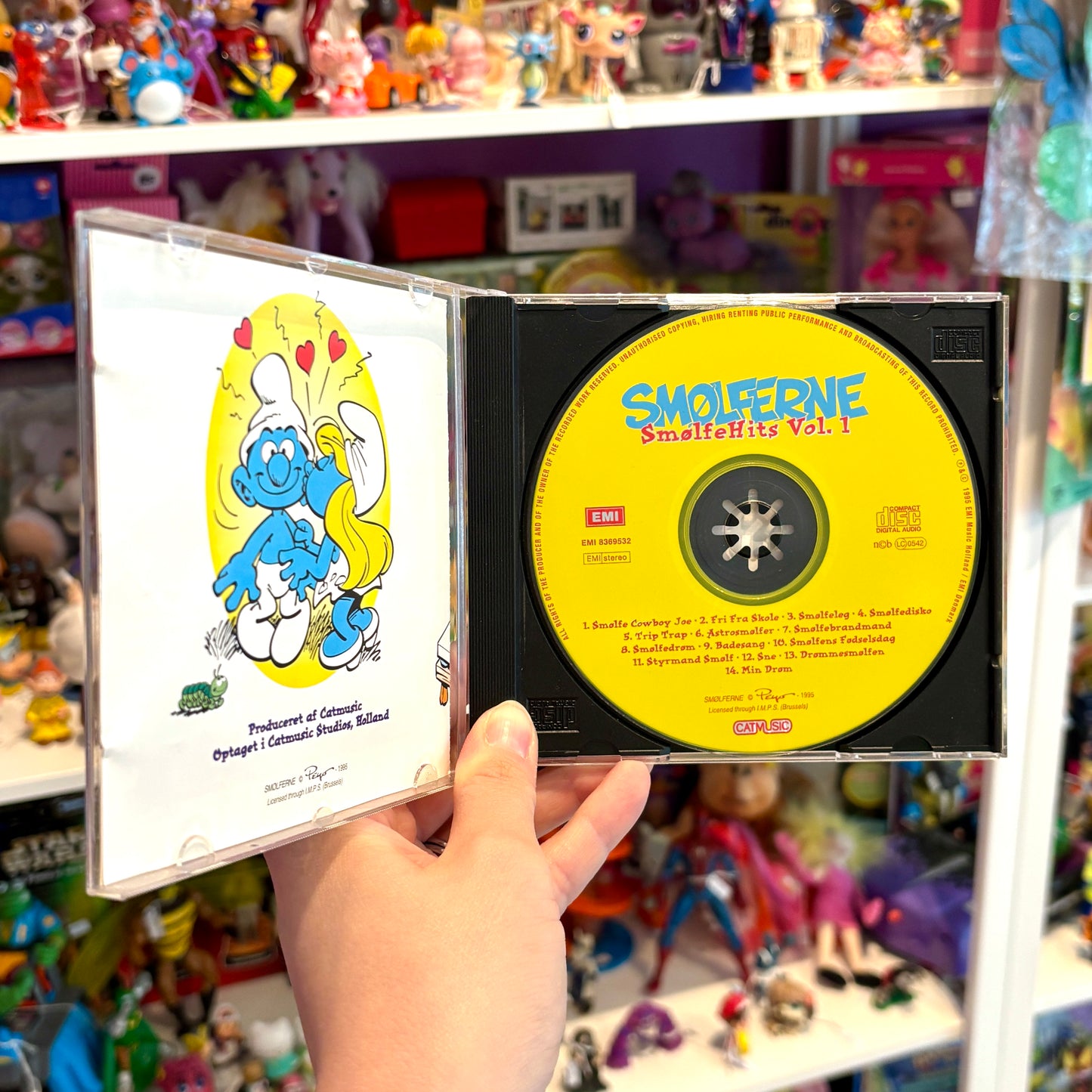 CD: Smølferne Smølfe Hits vol. 1 (1995)