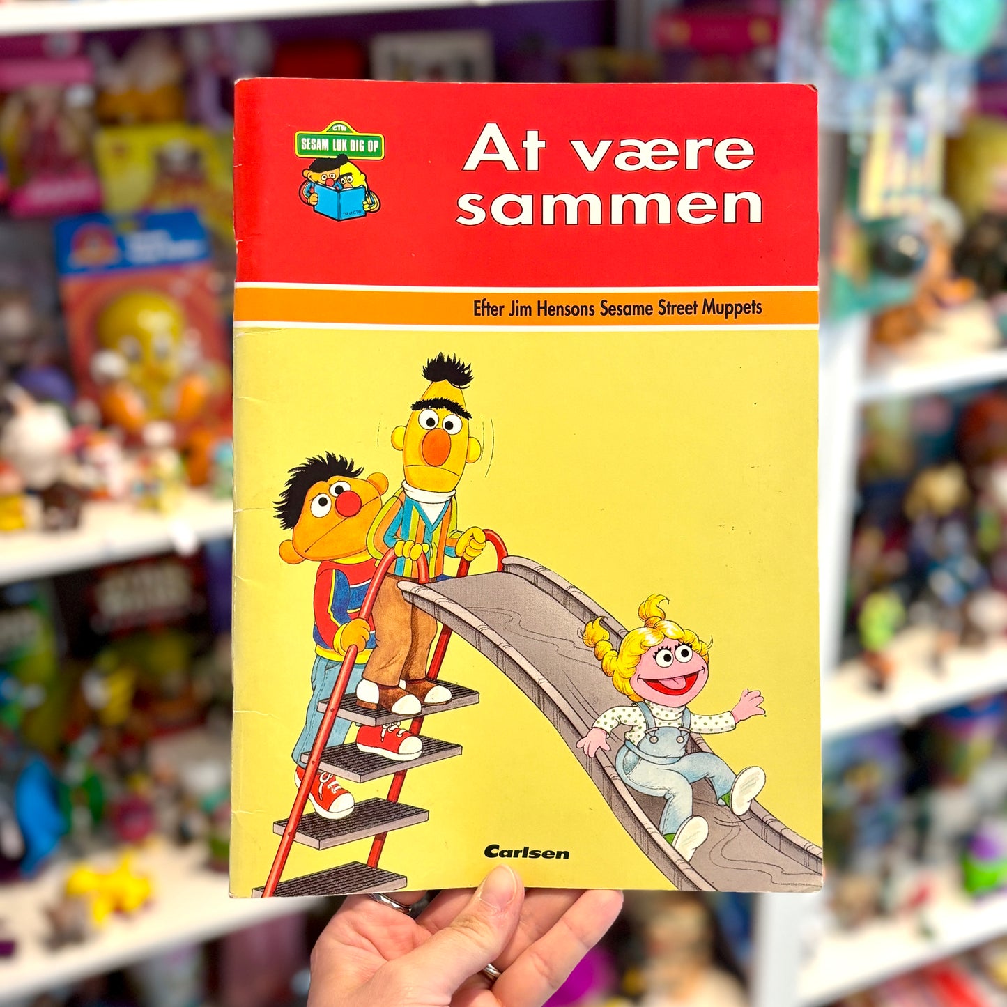 Sesame Street: At være Sammen - Activity Coloring Book (Jim Henson, 1992)