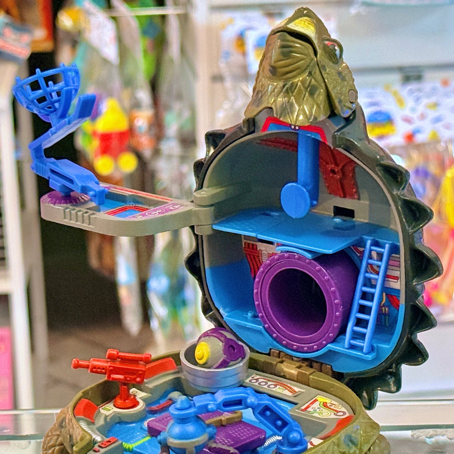 Teenage Mutant Ninja Turtles: Mini Mutants - Tokka Technodrome Playset (Playmates, 1994)
