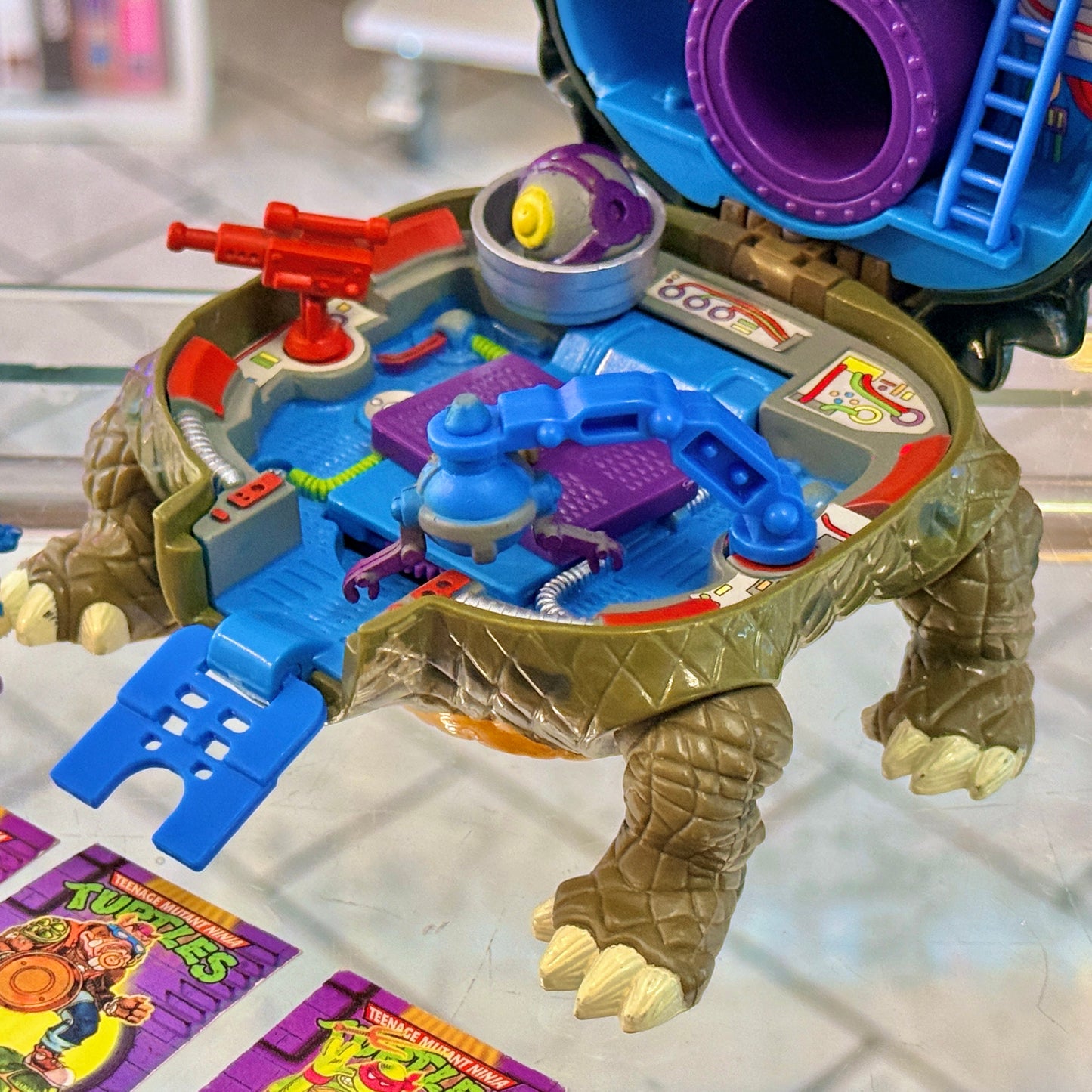 Teenage Mutant Ninja Turtles: Mini Mutants - Tokka Technodrome Playset (Playmates, 1994)