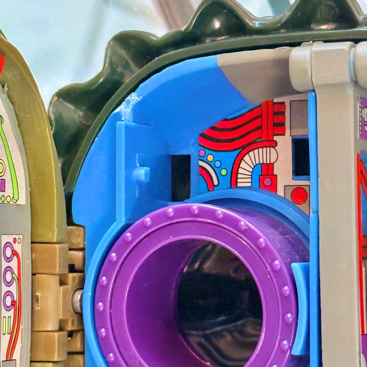 Teenage Mutant Ninja Turtles: Mini Mutants - Tokka Technodrome Playset (Playmates, 1994)
