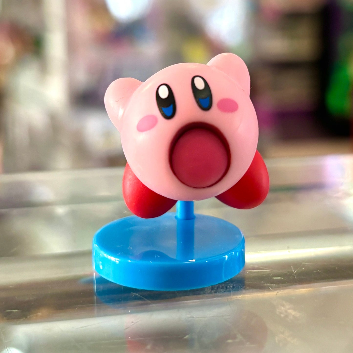 Kirby Sucking in Air Egg Figure (Furuta, Nintendo)