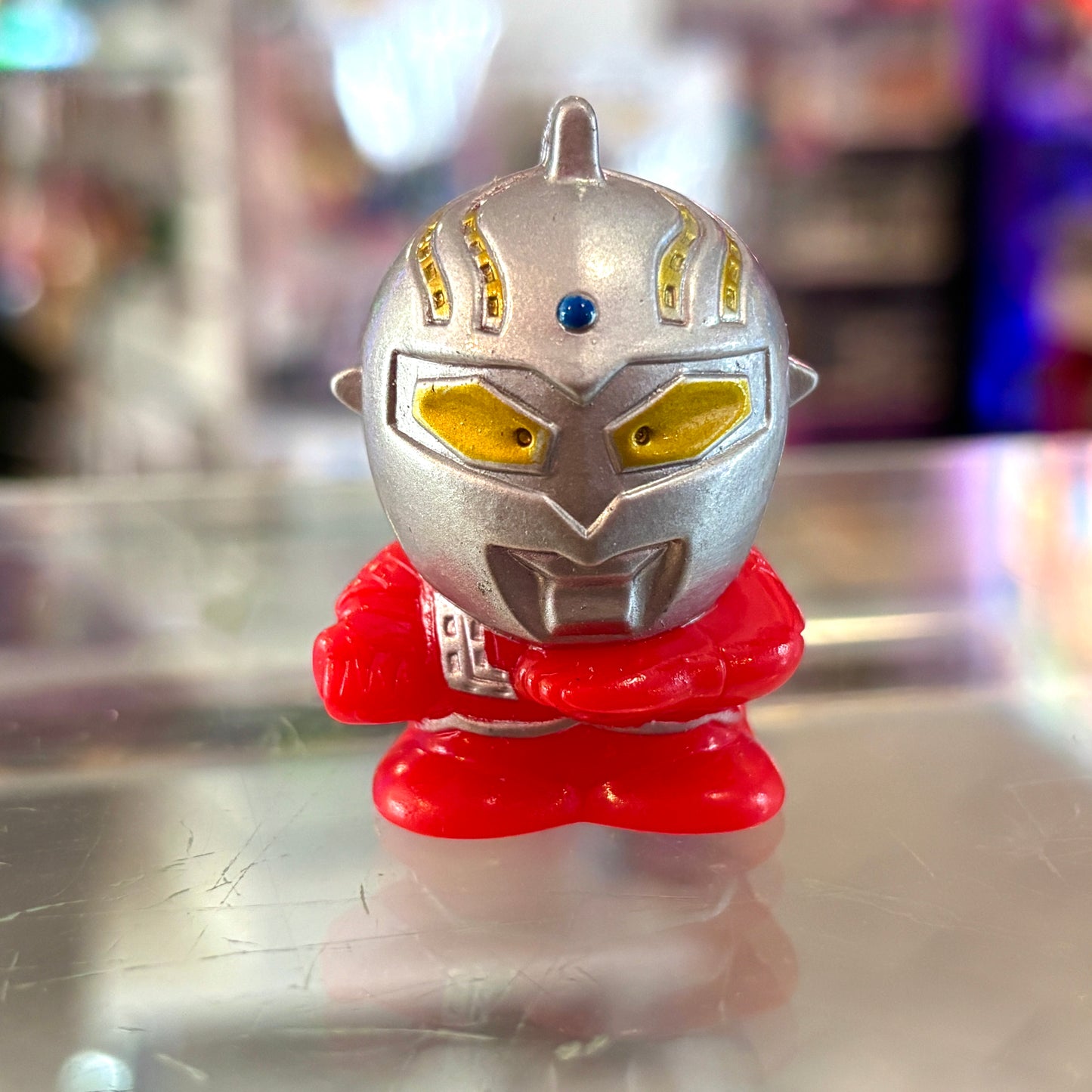 Ultraman: Ultraseven Heisei-Style One Arm in Front Finger Puppet Vinyl Figure (Bandai, 90s)