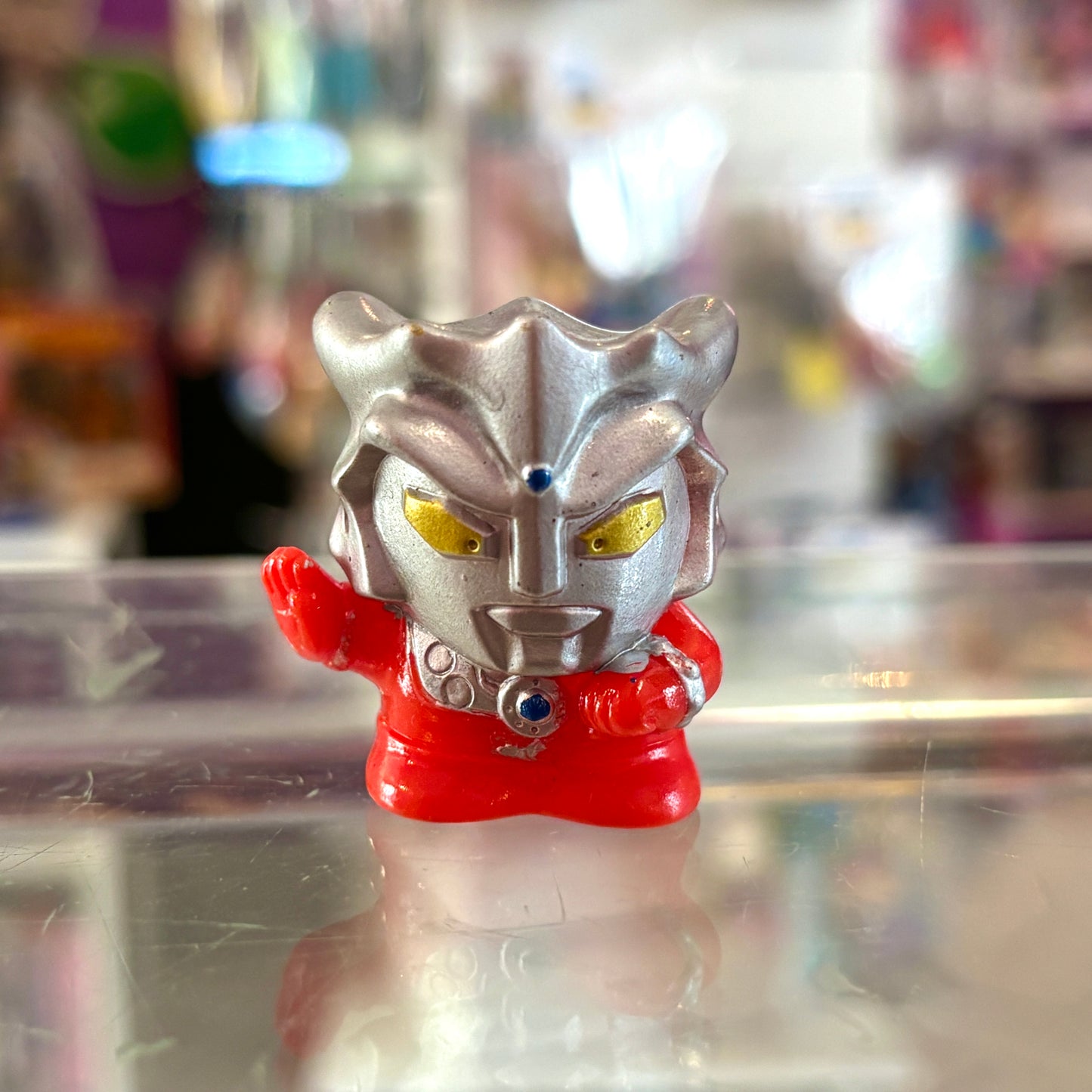 Ultraman: Leo Finger Puppet Vinyl Figure (Bandai, 90s)