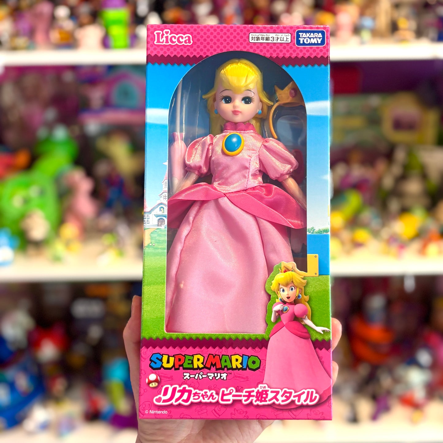 Licca-Chan Doll As Super Mario Peach (Takara Tomy)