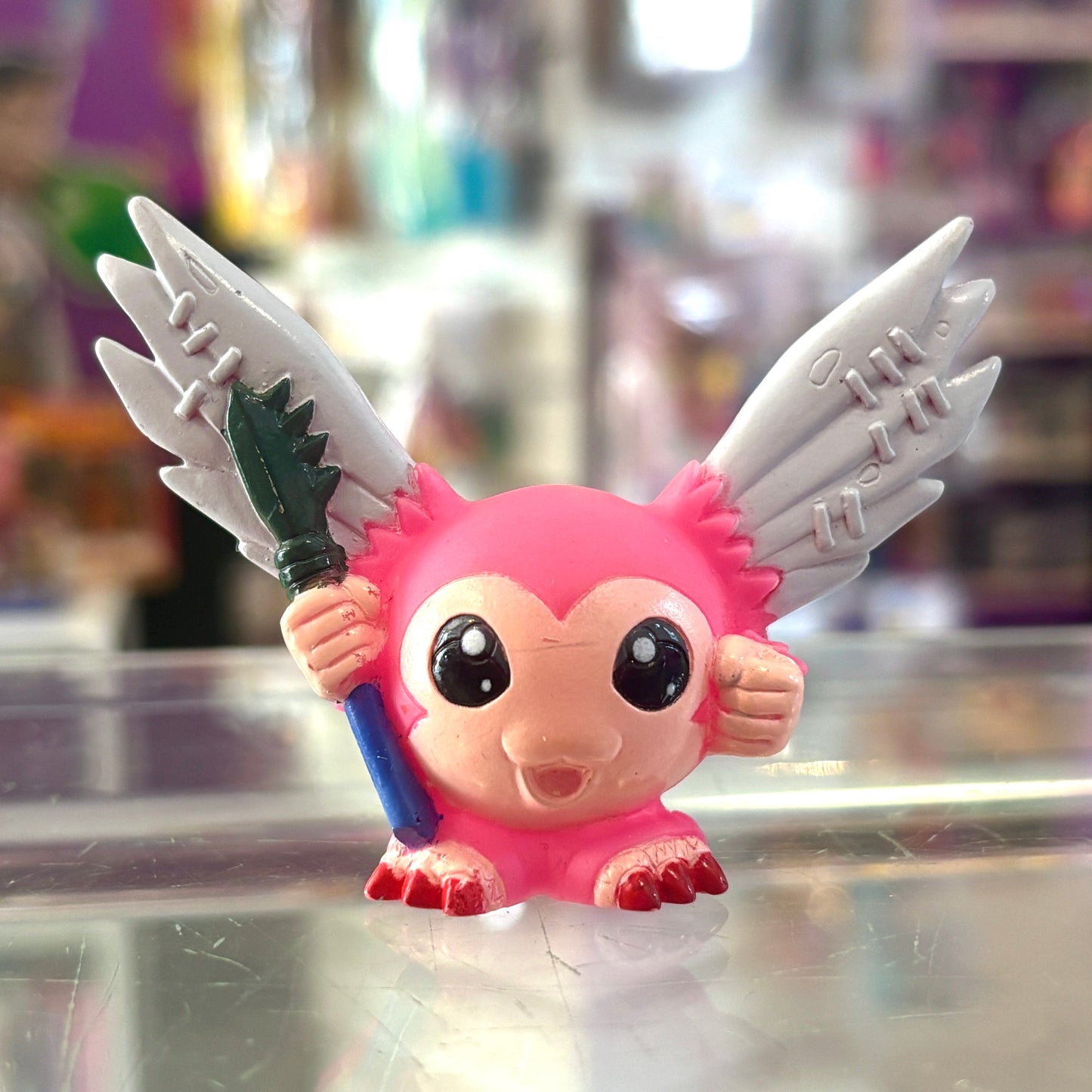 Digimon: Piximon Finger Puppet - Soft Vinyl Figure (Bandai, 1999)