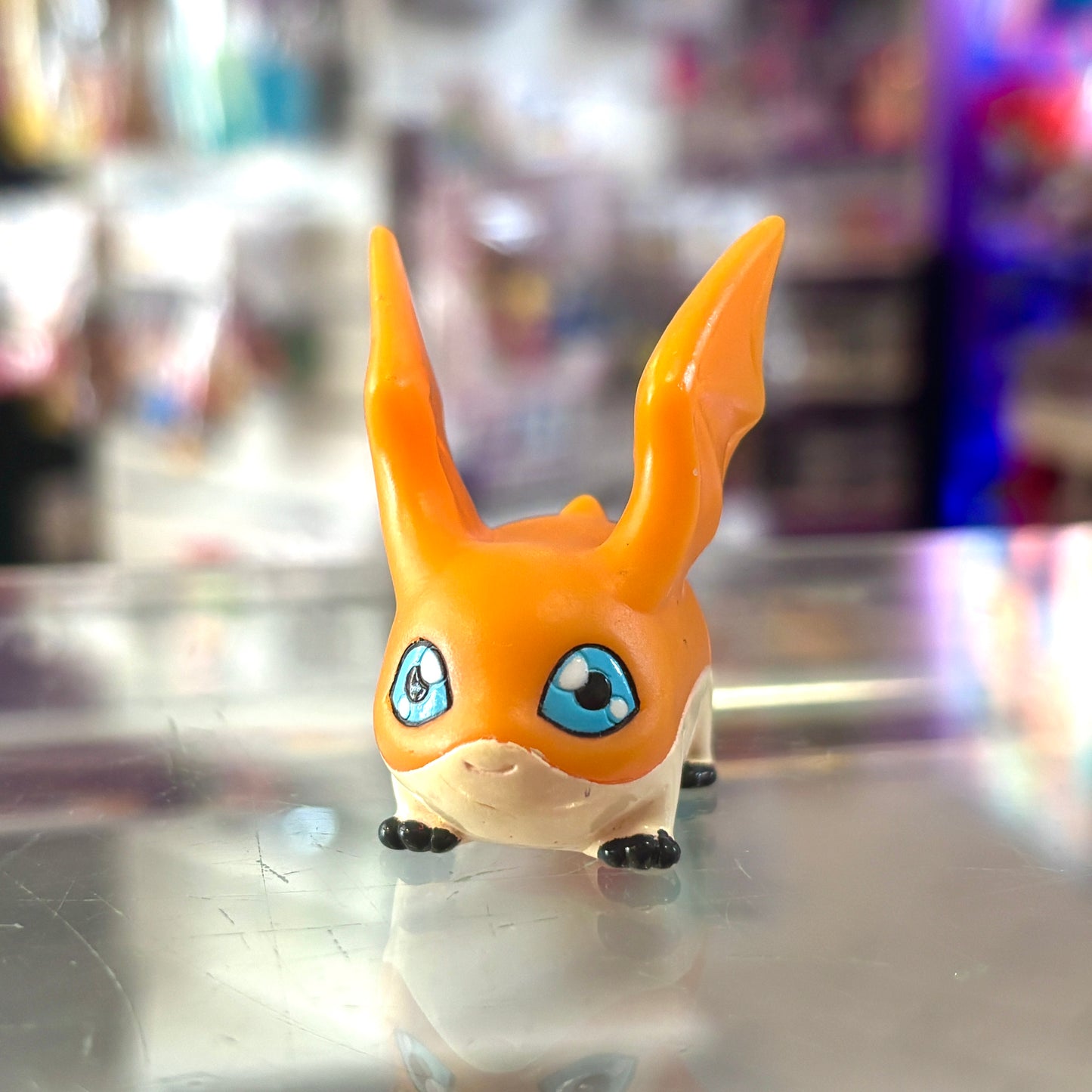 Digimon: Patamon Finger Puppet - Soft Vinyl Figure (Bandai, 1999)