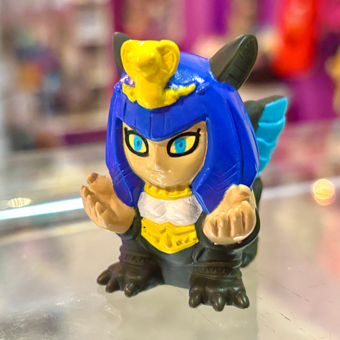 Yo-Kai Watch: Meopatra Finger Puppet - Soft Vinyl Figure (2010s)