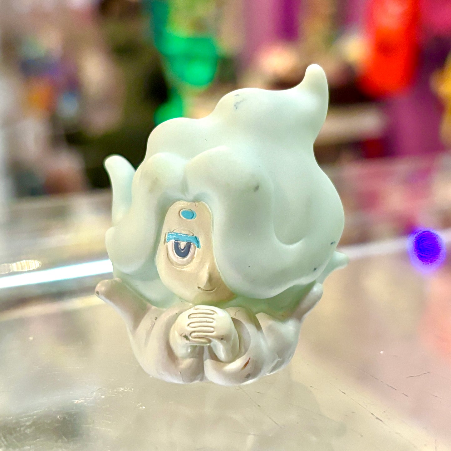 Yo-Kai Watch: Smogmella Finger Puppet - Soft Vinyl Figure (2010s)