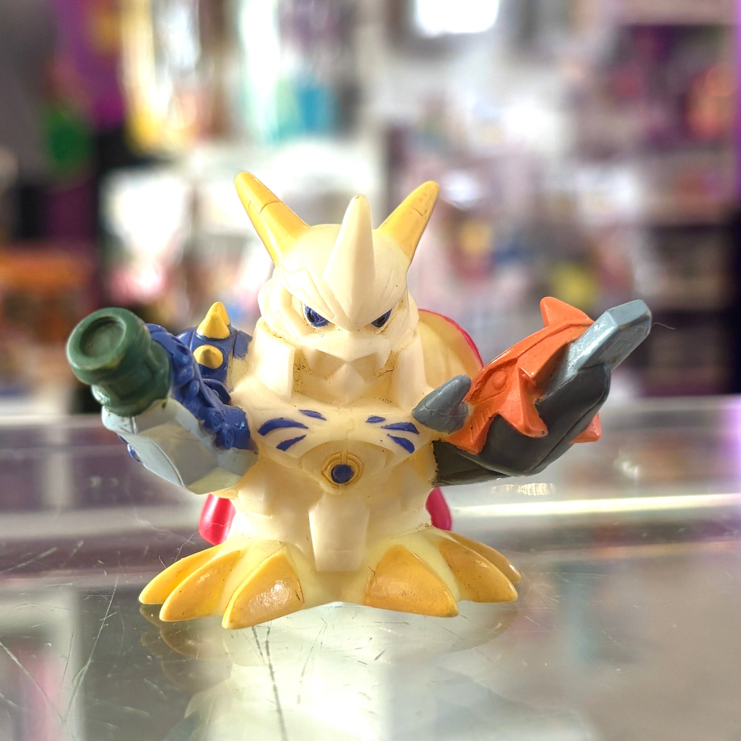 Digimon: Omnimon Finger Puppet - Soft Vinyl Figure (Bandai, 1999)