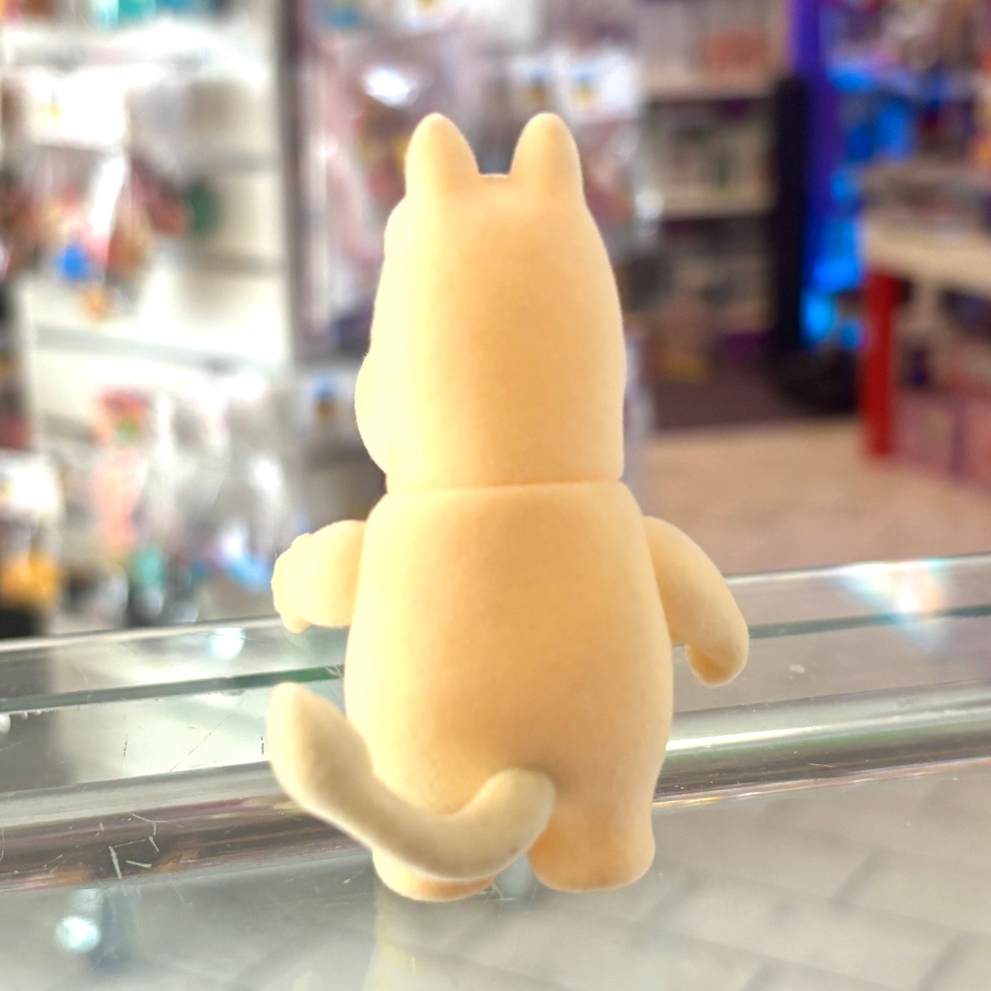 Moomin Valley Friends: Snorkmaiden Flocked Figure (1990s, Yutaka)