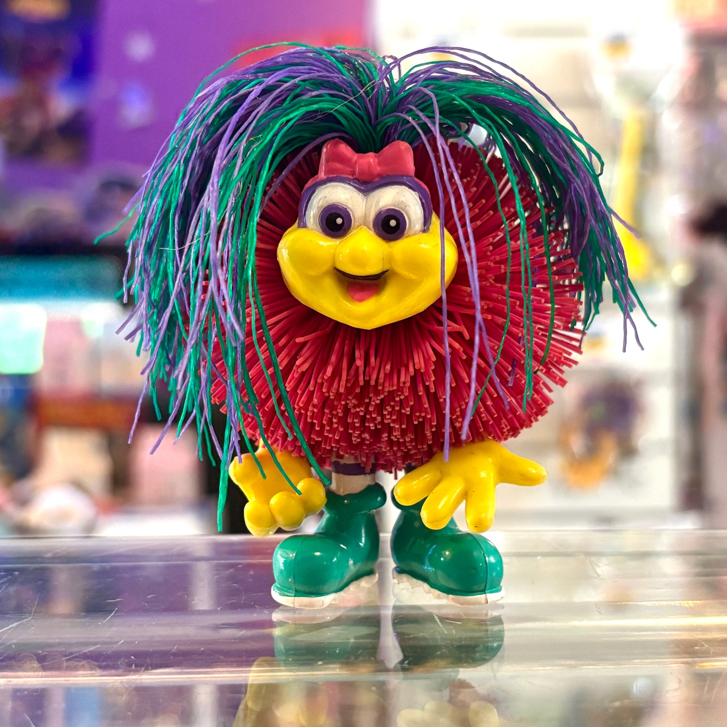 Koosh Lings: Sunny Koosh Ball (OddzOn, 90s)
