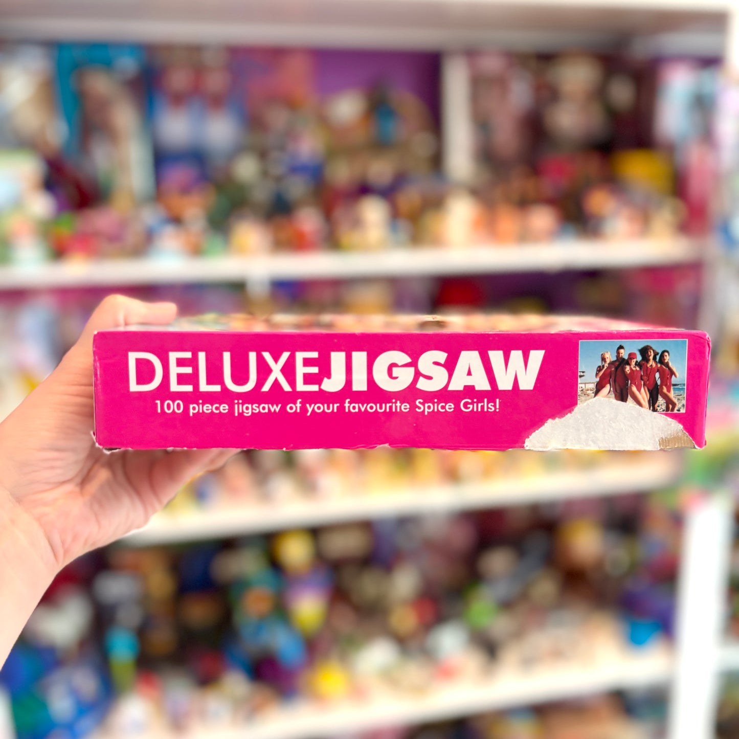 Spice Girls On Beach Jigsaw Puzzle 100 Pieces (90s)