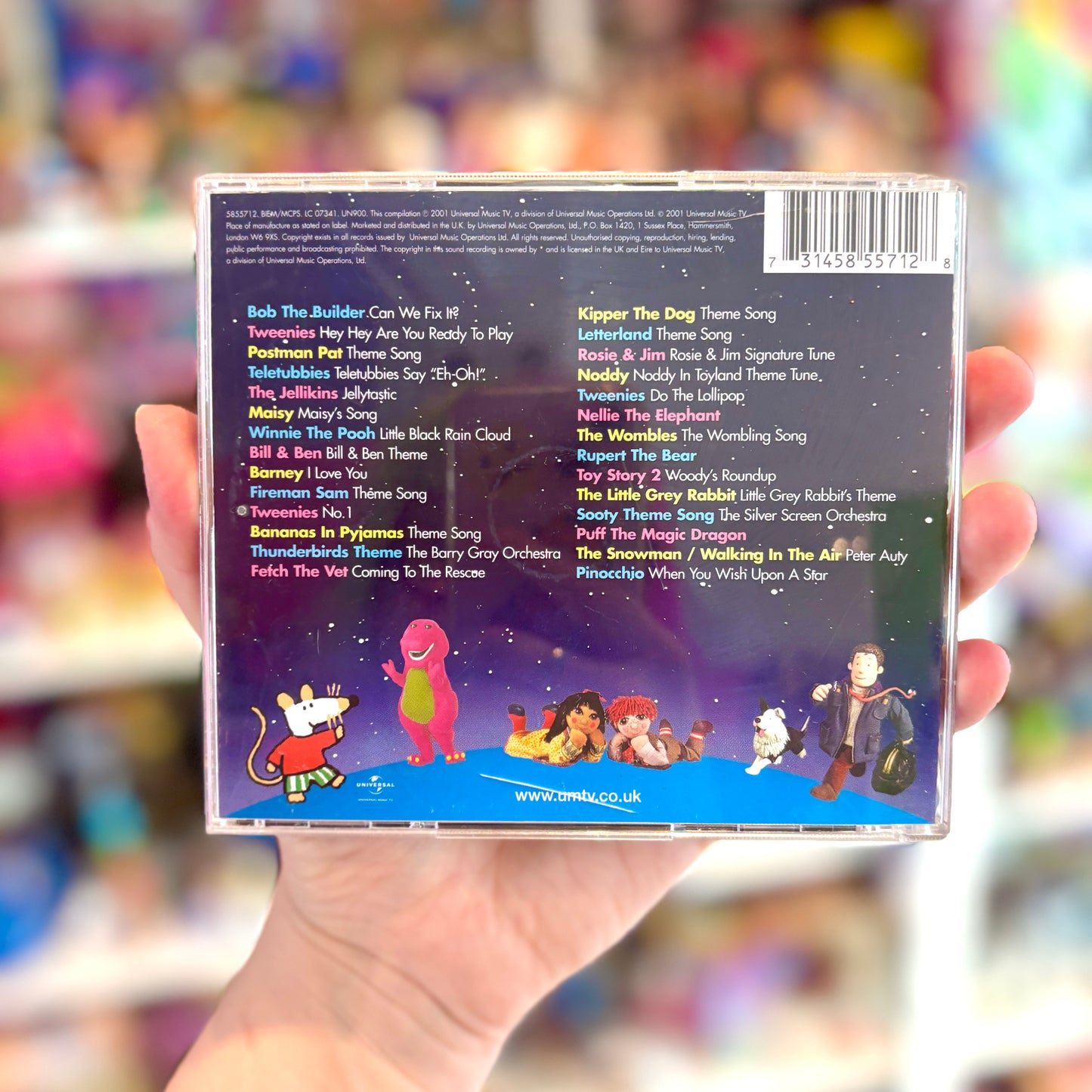 CD: All Together Now - Children's Favourite TV Themes (2001)