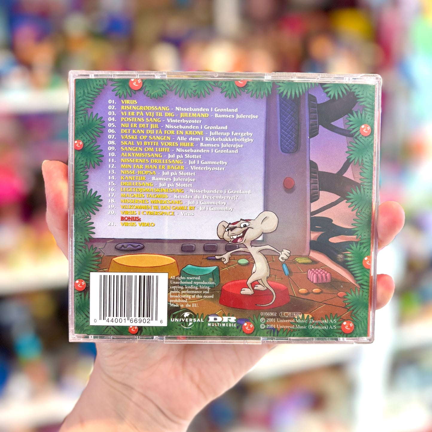 CD: "Virus" Danish Christmas Calendar Songs (DR, 2001)