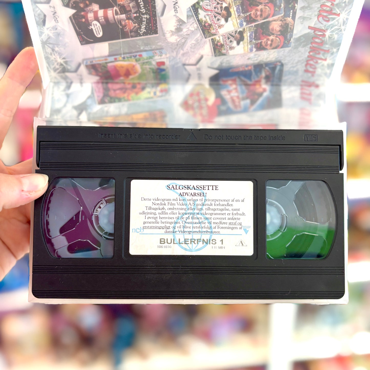 VHS: Bullerfnis 1 (DR, Danish, 1992)