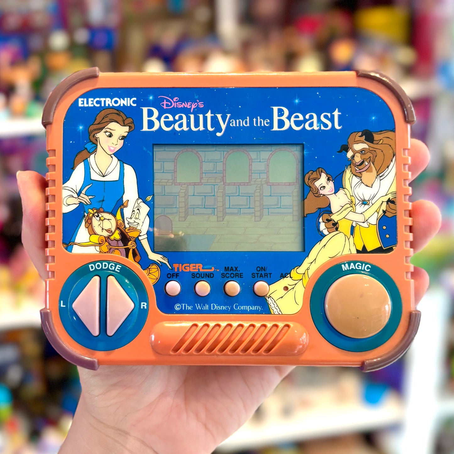 Disney's "Beauty and the Beast" LCD Game (Tiger Electronic, 1990)