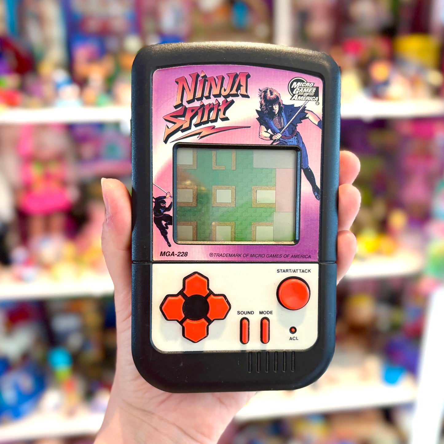 Ninja Spirit LCD Game (Micro Games of America, 90s)