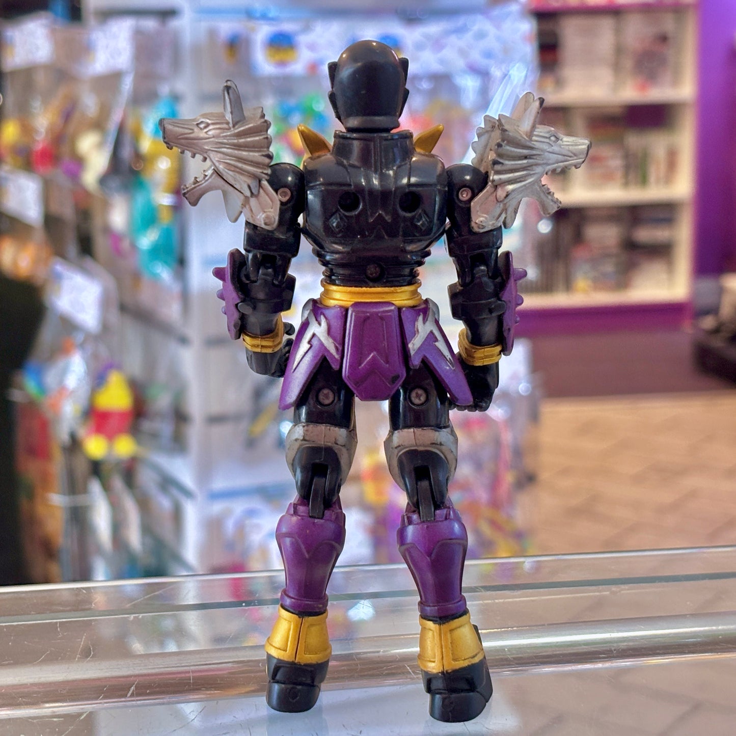 Power Rangers: Mystic Force -  Koragg the Knight Wolf Action Figure (Bandai, 2005)