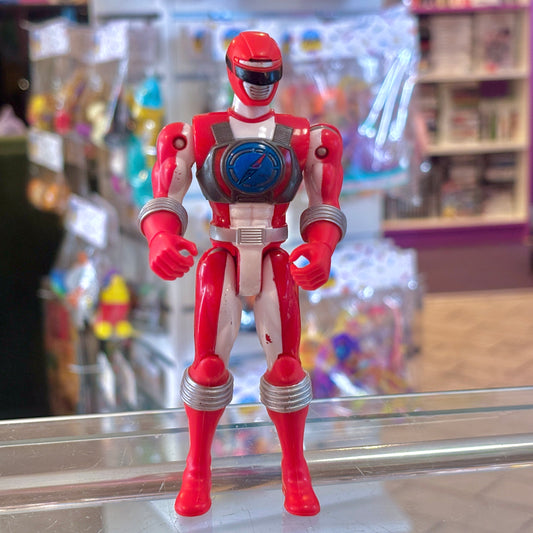 Power Rangers: Operation Overdrive - Hovertek Cycle Red Ranger Action Figure (Bandai, 2006)