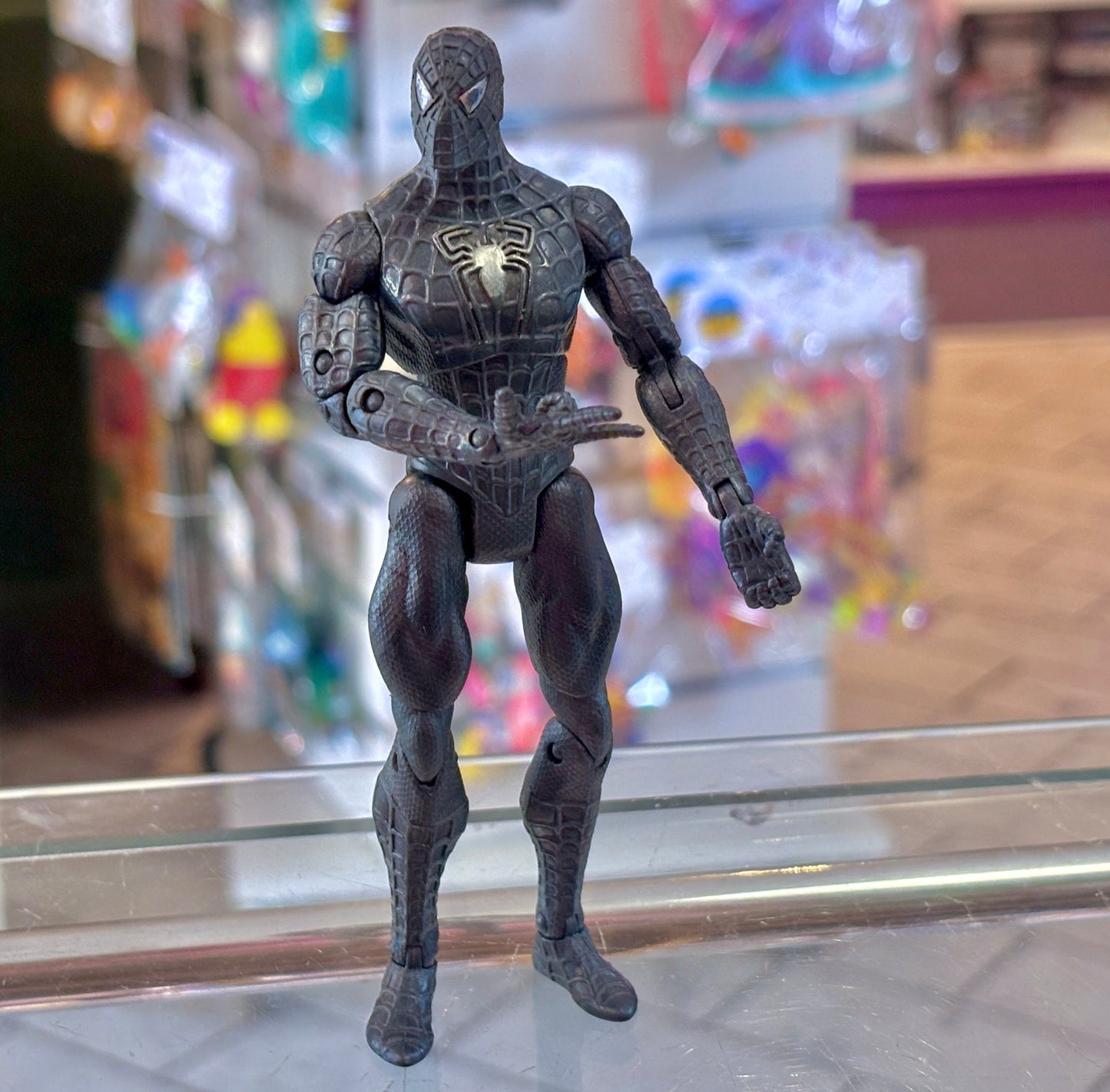 Spider-Man 3: Symbiote Suit Spider-Man Action Figure (Hasbro, 2007)