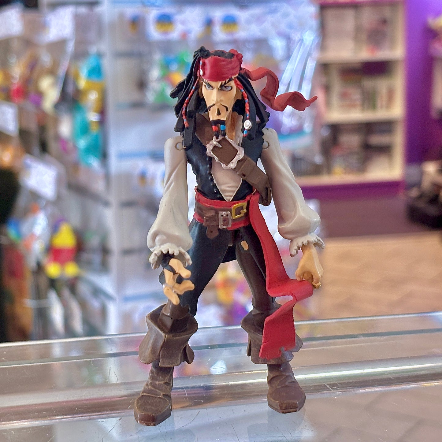 Pirates of the Caribbean: Swashbucklers - Jack Sparrow Action Figure (Disney, 2008)