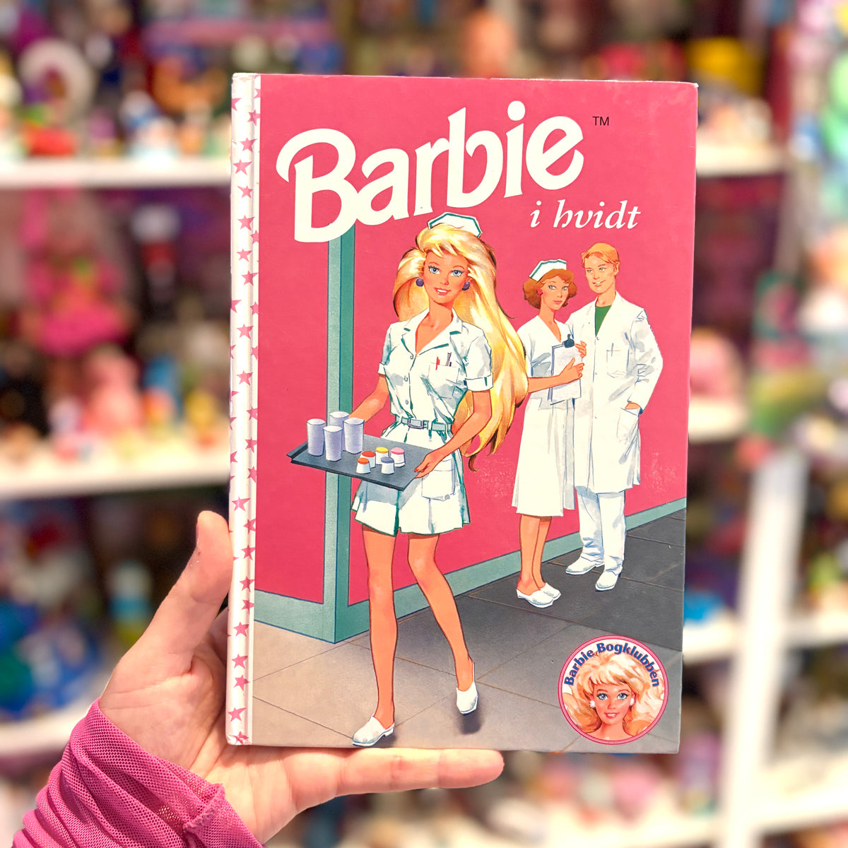 Barbie Book Club: Barbie I Hvidt (Danish, 90s)