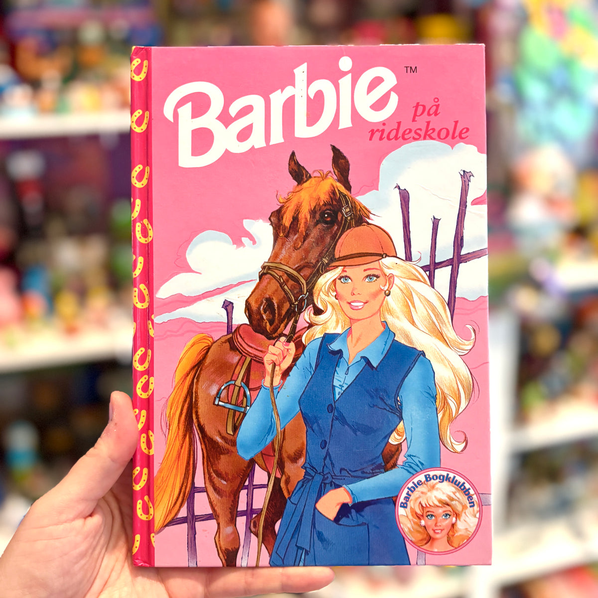 Barbie Book Club: Barbie På Rideskole (Danish, 90s)