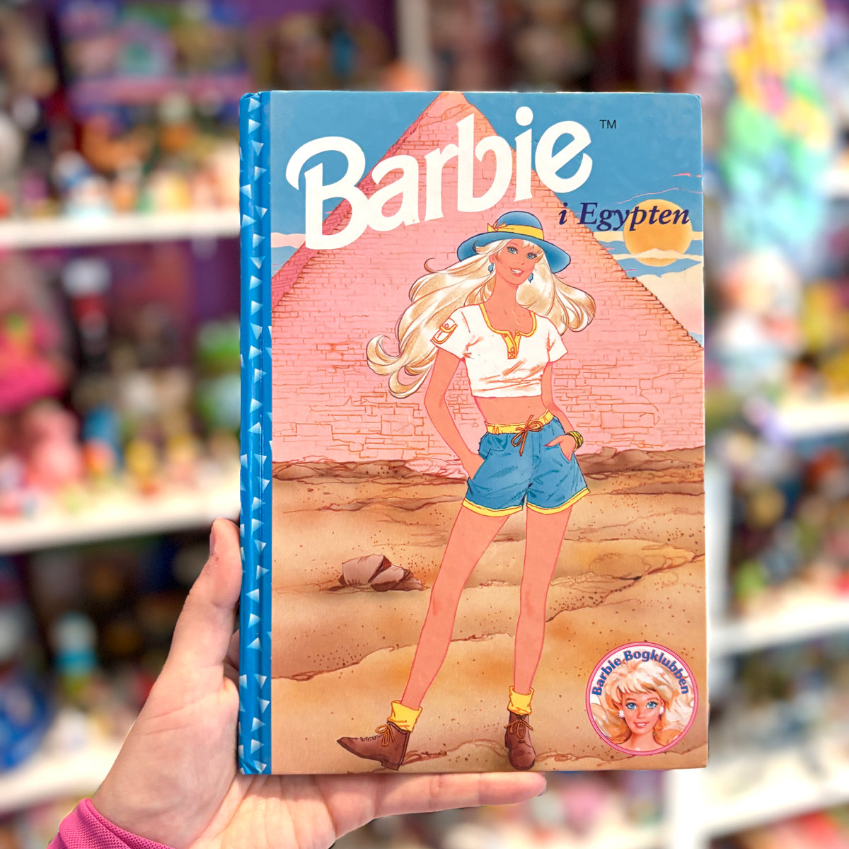 Barbie Book Club: Barbie I Egypten (Danish, 90s)