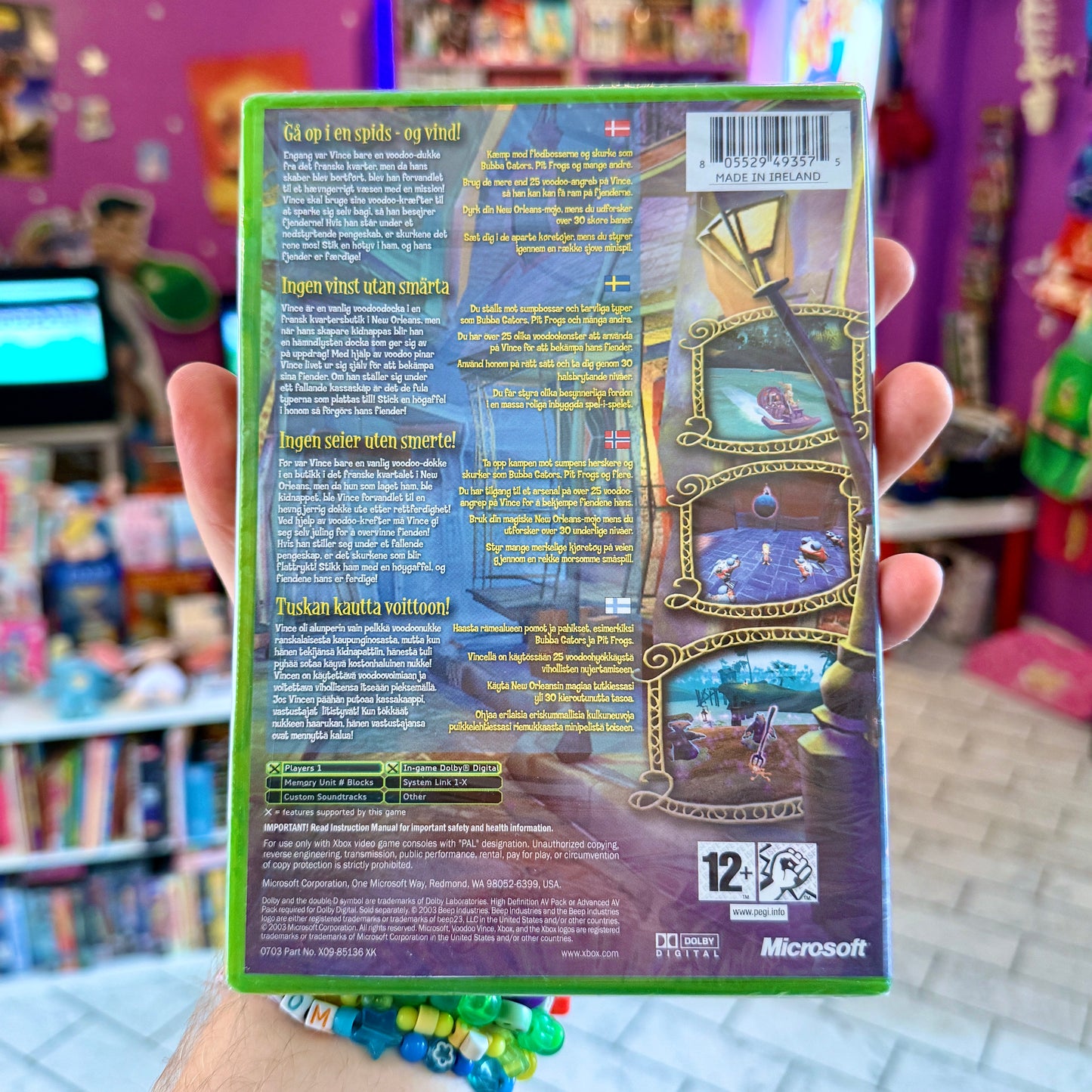 Vodoo Vince (SEALED, Xbox)