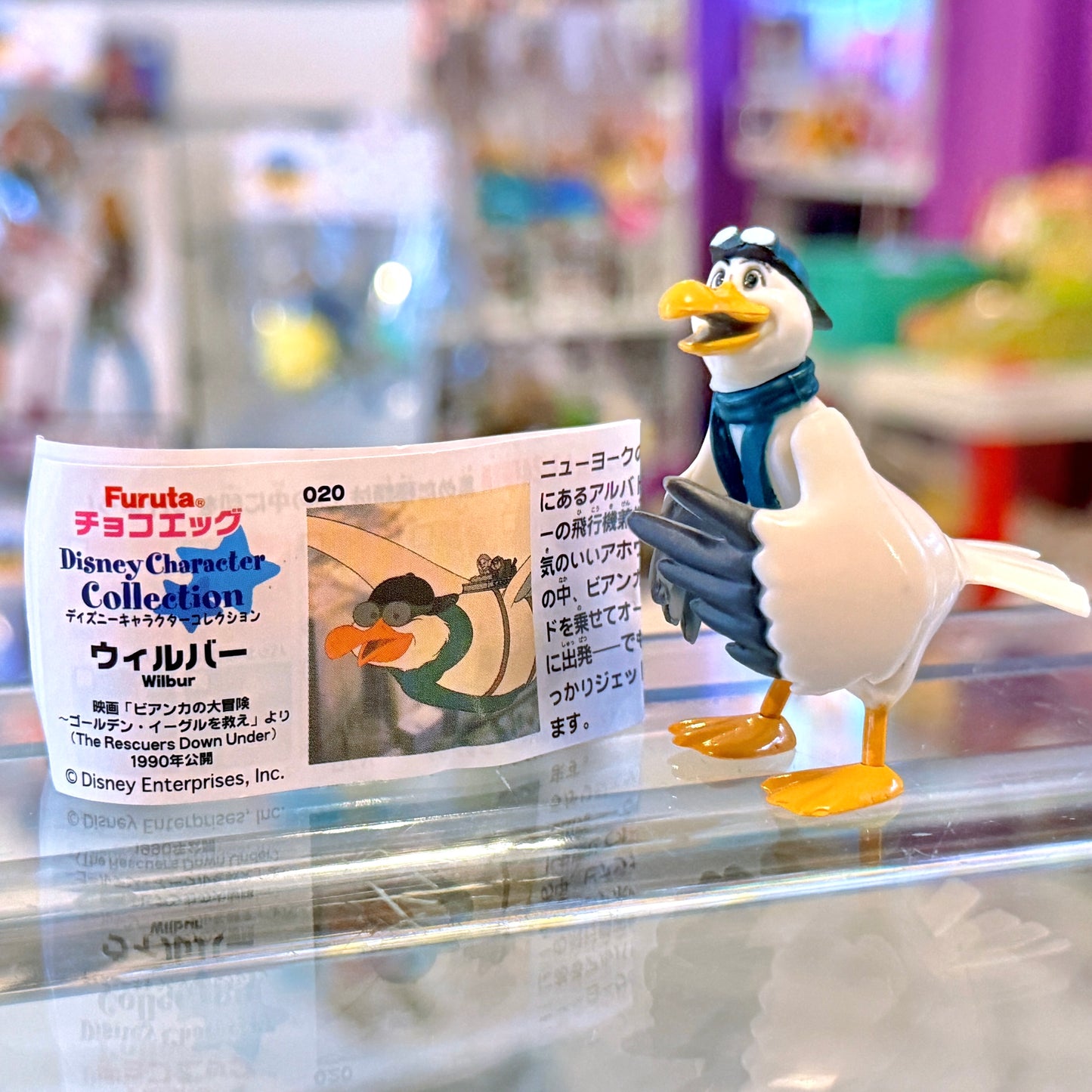 Disney Character Collection: The Rescuers - Wilbur The Seagull - Choco Egg Mini Figure (Japan Exclusive, Furuta, 2000s)